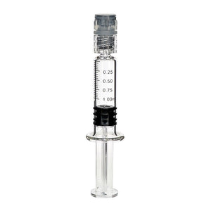 1ml Top Grade Multifunction Borosilicate Glass Luer Lock Syringe (100pcs)